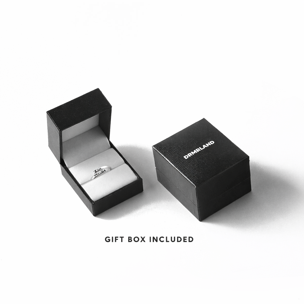 I Am Enough Ring (Resizable), photo 4