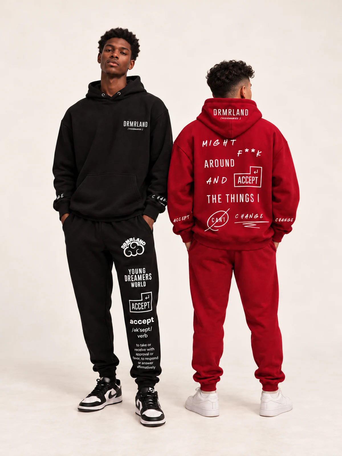 Acceptance matching sets on two new models