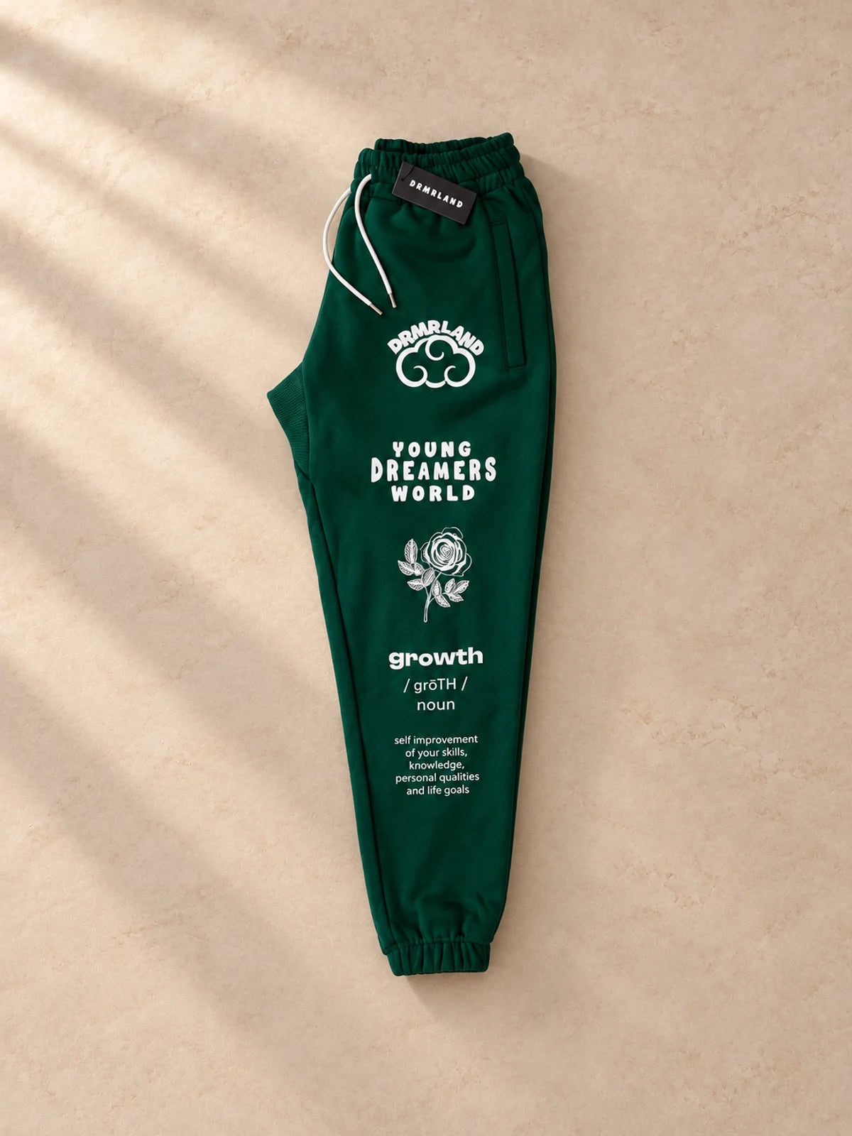 Growth jogger, green, product view