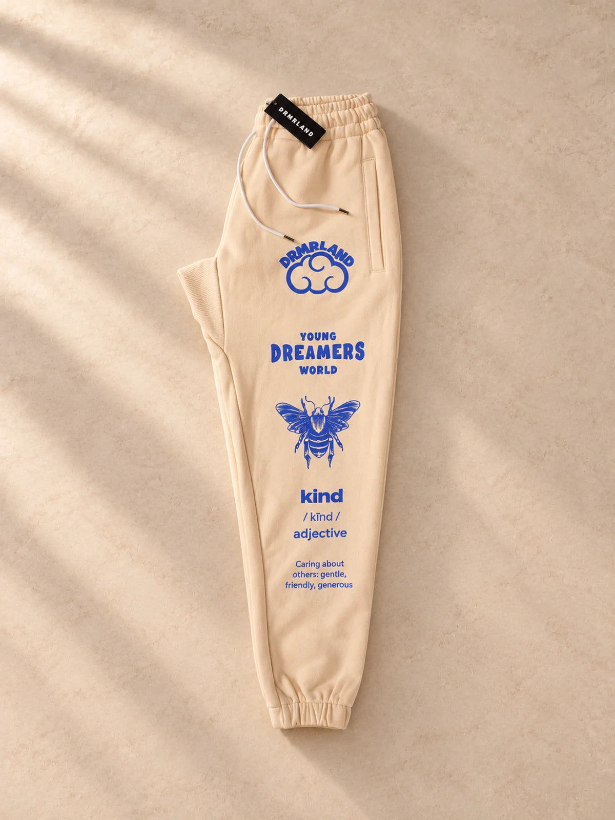 Kindness jogger, beige, product view