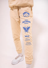 Bee Kind Comfort Jogger (Cream)