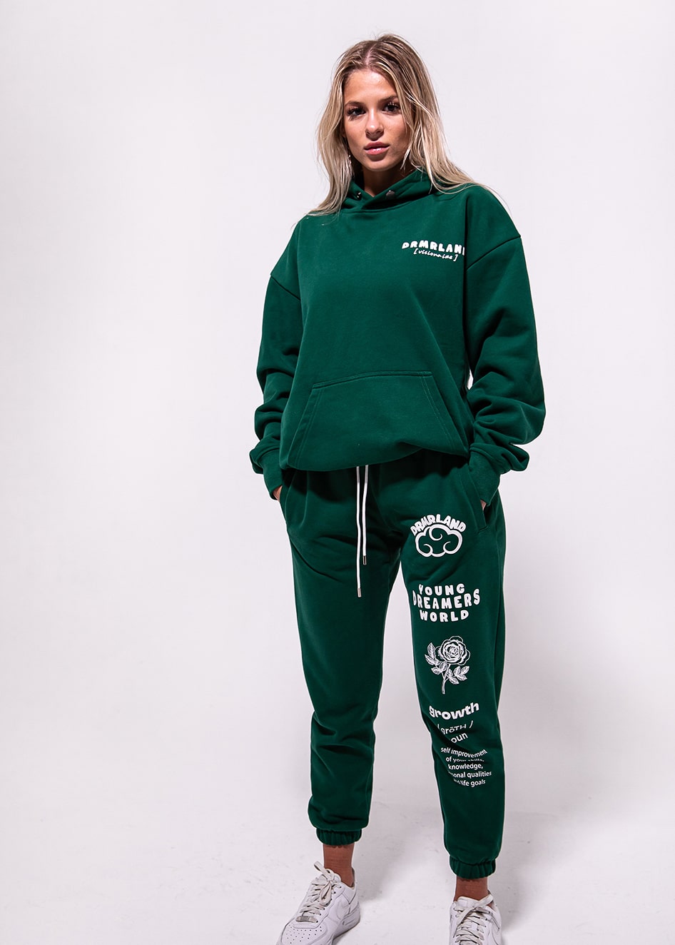 What I Needed Comfort Hoodie (Green)