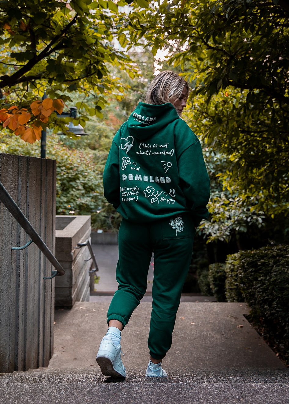 What I Needed Comfort Hoodie (Green)