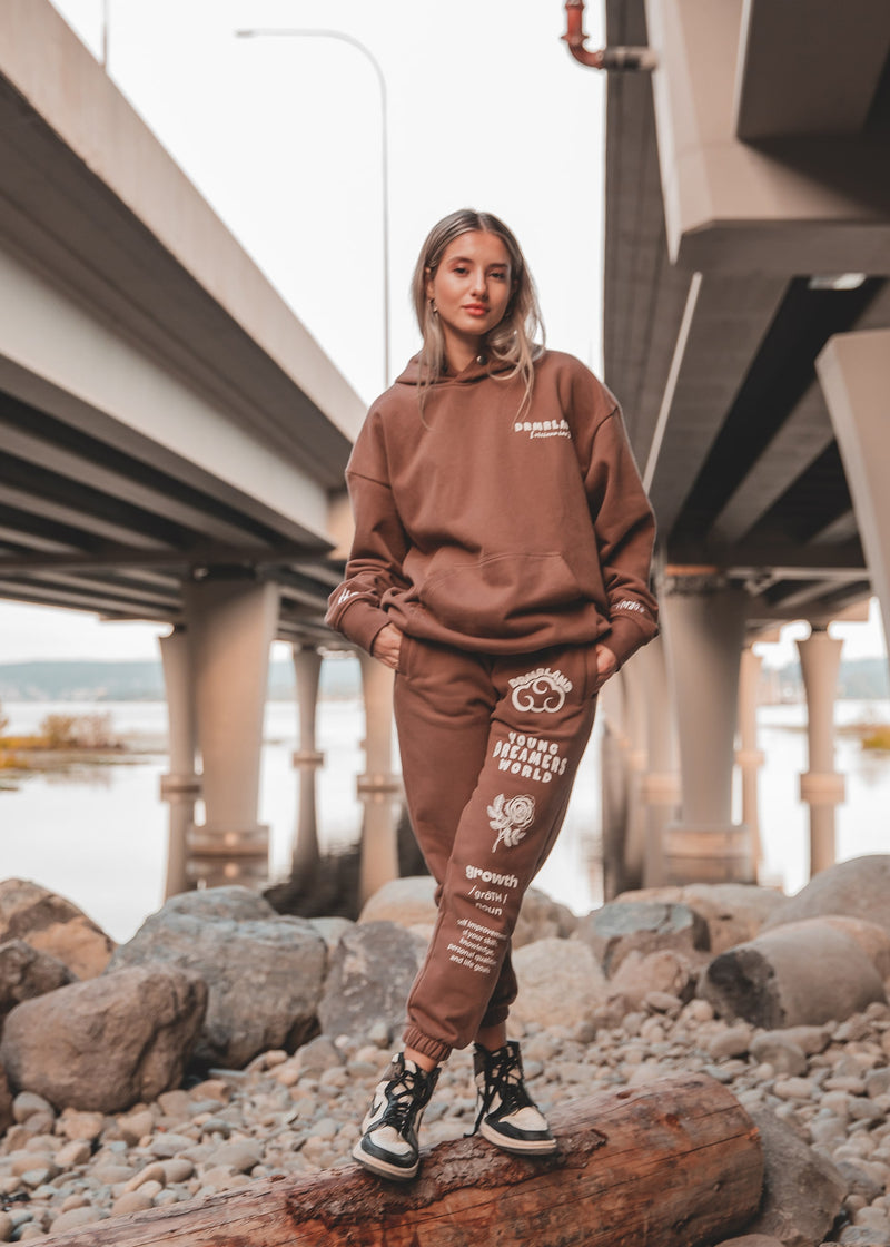What I Needed Comfort Jogger (Brown)