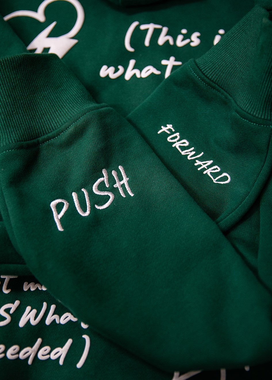 What I Needed Comfort Hoodie (Green)