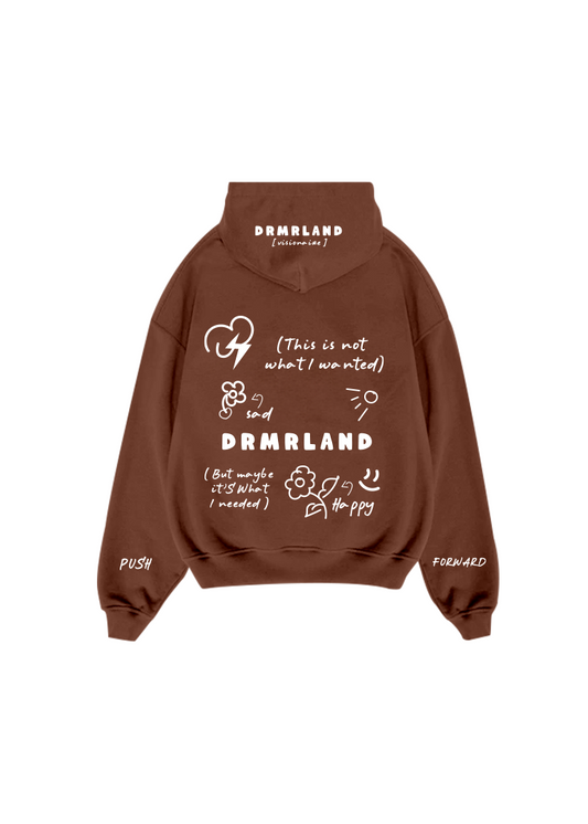 What I Needed Comfort Hoodie (Brown)